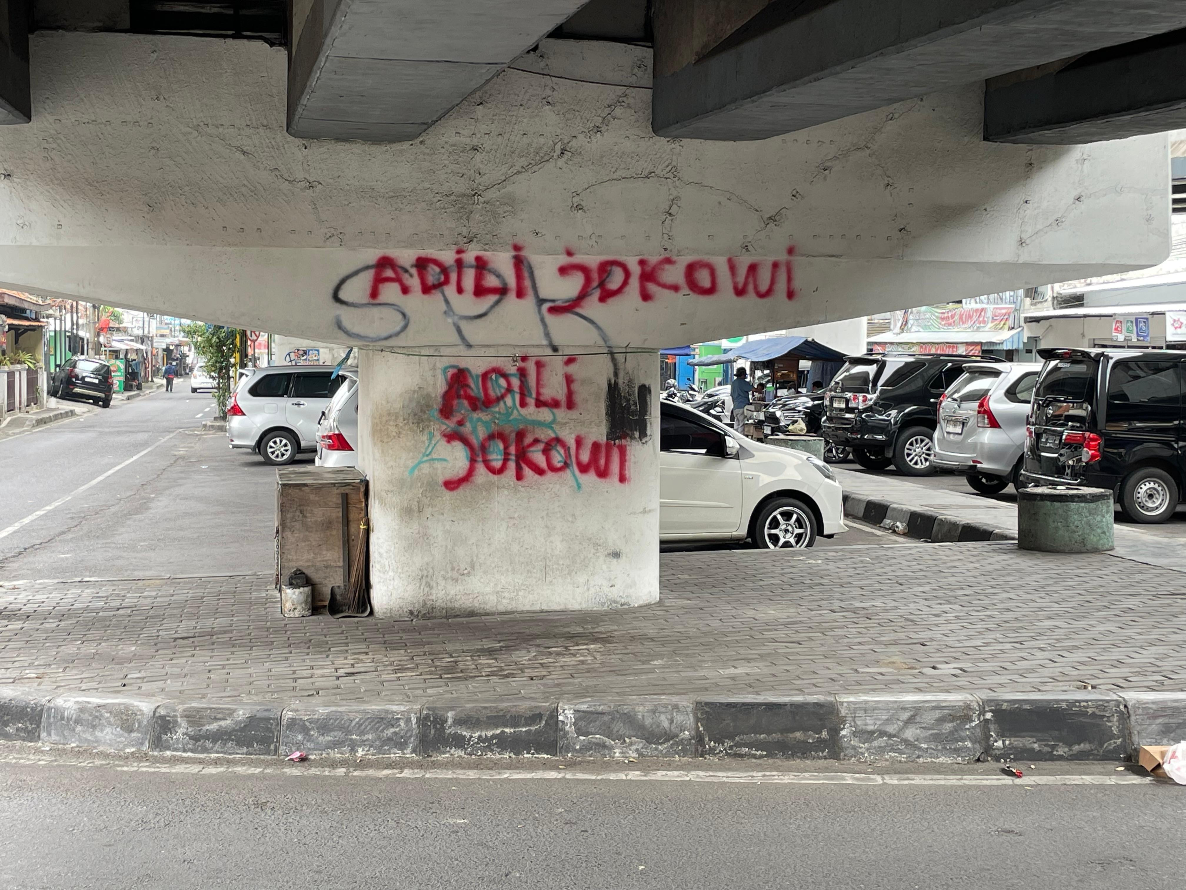 Maraknya Coretan Dinding Adili Jokowi Di Kota Yogyakarta