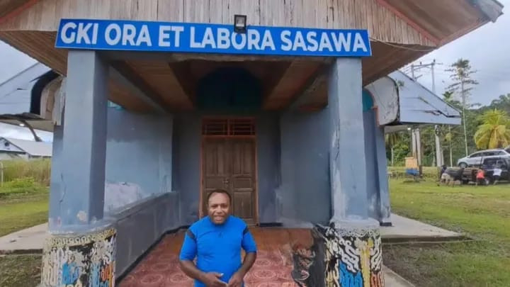 Gereja GKI Ora Et Labora Dapat Bantuan Material, Pdt. Gerson: Ini Kerja Sama yang Mulia