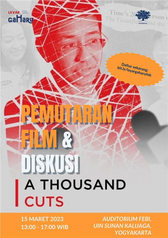 Pemutaran Film dan Diskusi A Thousand Cuts