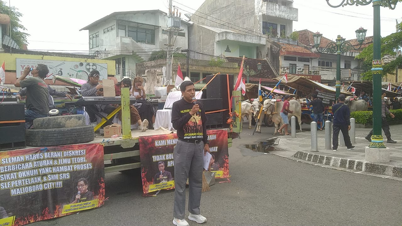 Sebanyak 2000 Balon Akan Diterbangkan Korban Mafia Pengembang Malioboro City