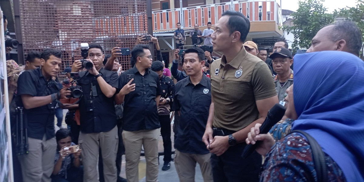 Menko AHY Tinjau Revitalisasi Mrican Sleman, Kawasan Kumuh Disulap Jadi Hunian Sehat Berbasis Sungai