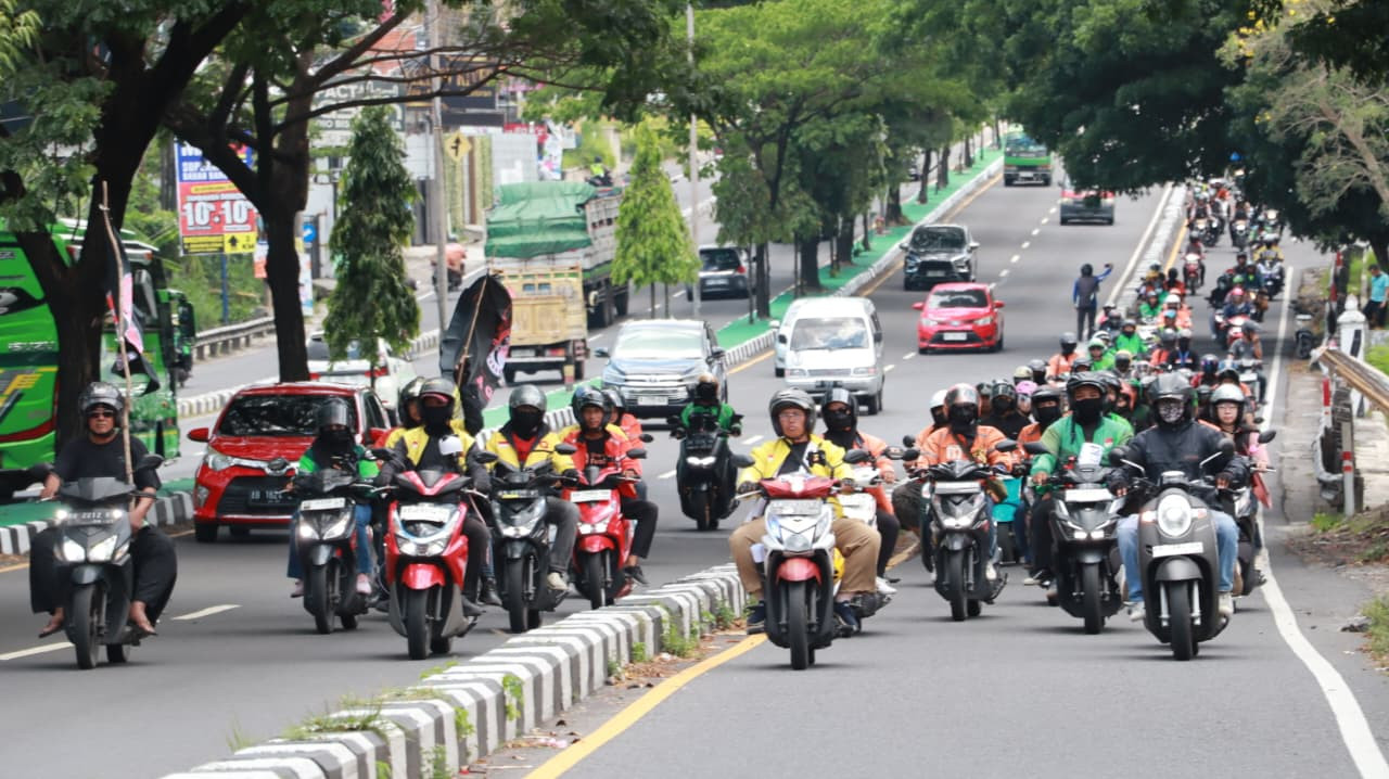Aksi Damai Suarakan Keadilan Tarif, FOYB Dukung Yogyakarta Tetap Aman, Nyaman dan Damai