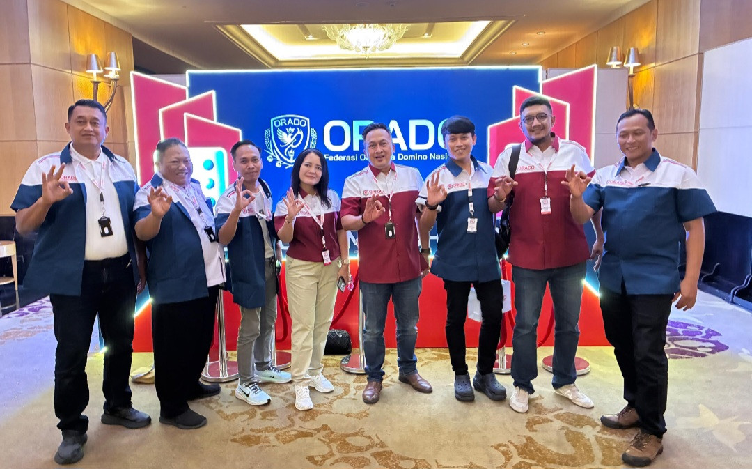 Orado Deklarasikan Domino Naik Kelas Sebagai Olahraga Nasional