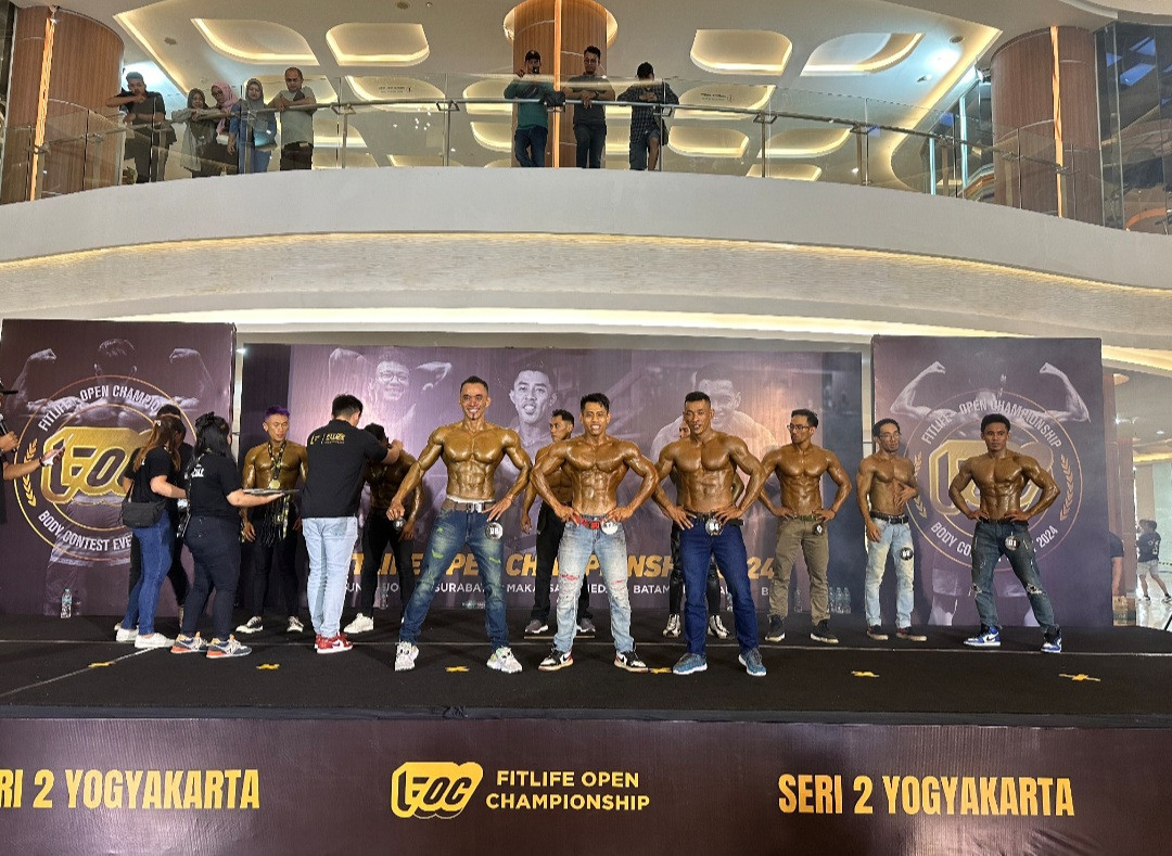 Hadirkan Kembali FOC, FITlife Apresiasi Para Atlet Binaraga dan Fitness Antusias di Yogyakarta