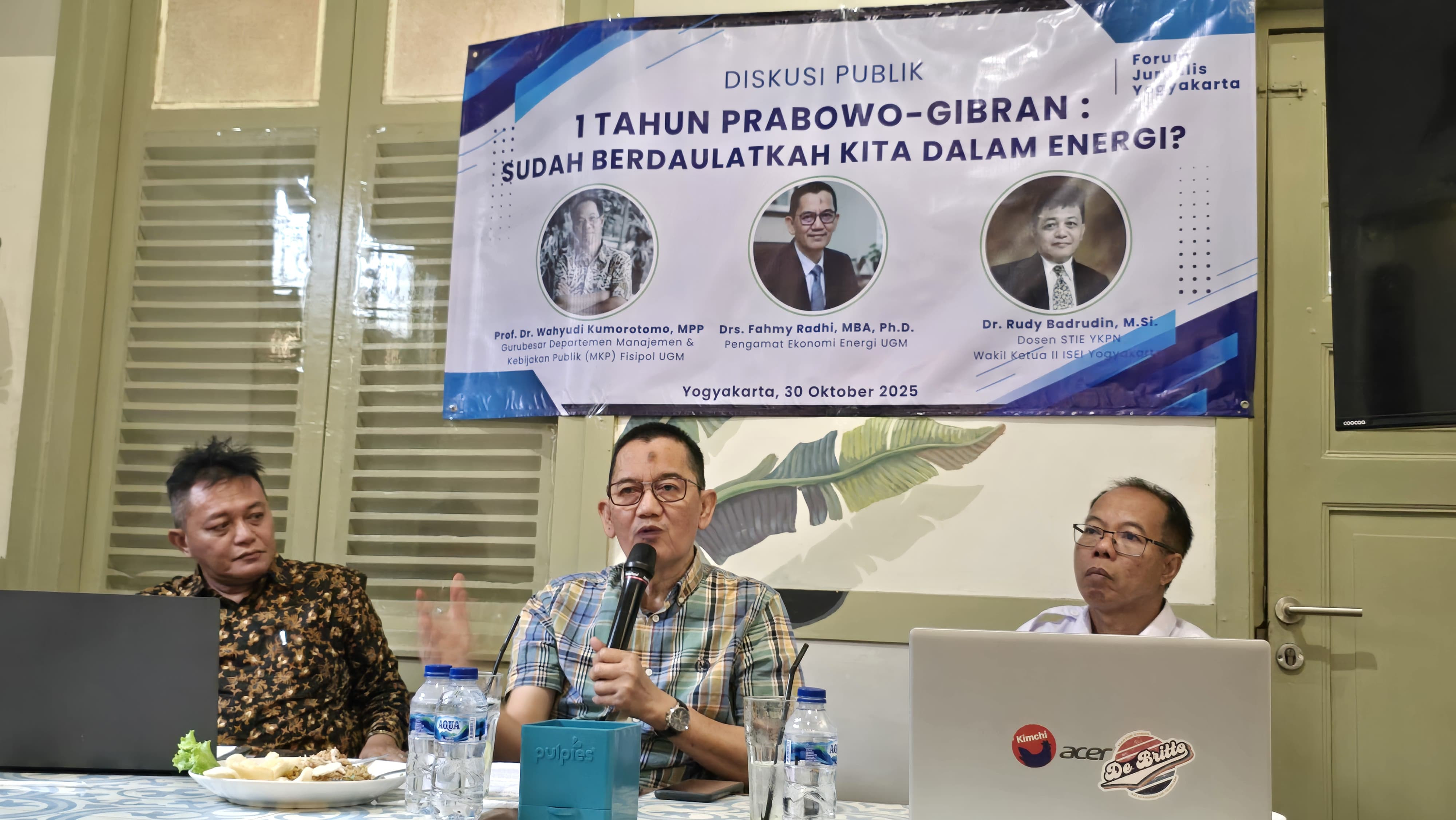 Diskusi Energi: Sudah Berdaulatkah Indonesia di Bawah Pemerintahan Prabowo-Gibran?