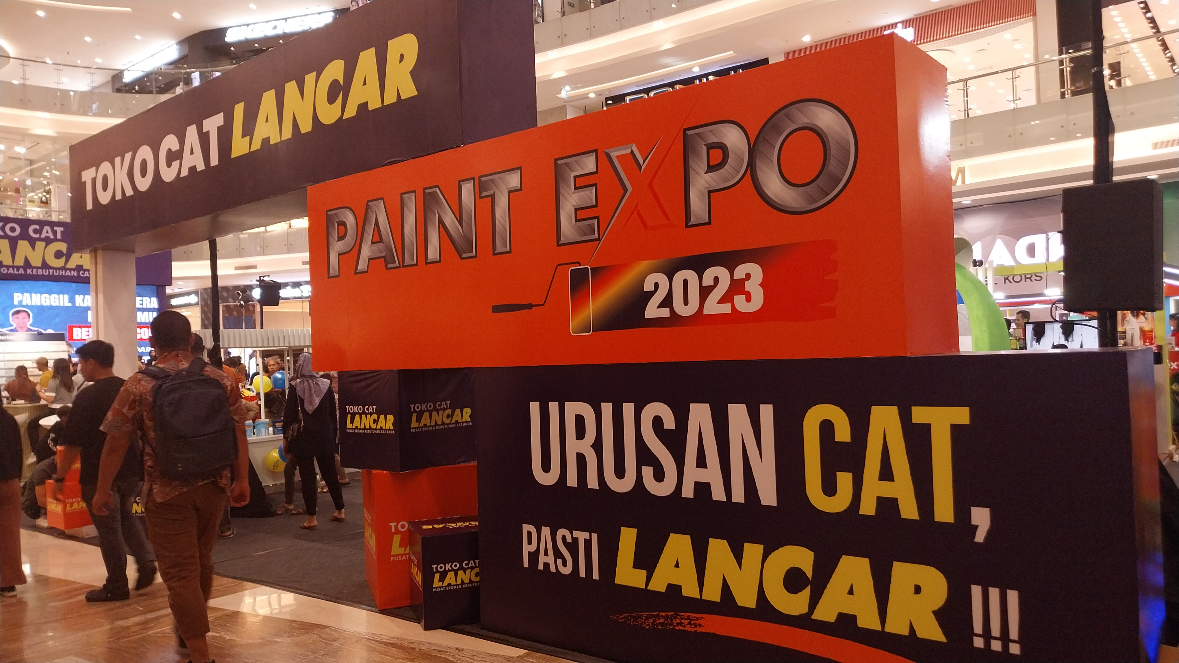 Hadirkan Luna Maya dan Budi Doremi Toko Cat Lancar Gelar Paint Expo di Pakuwon