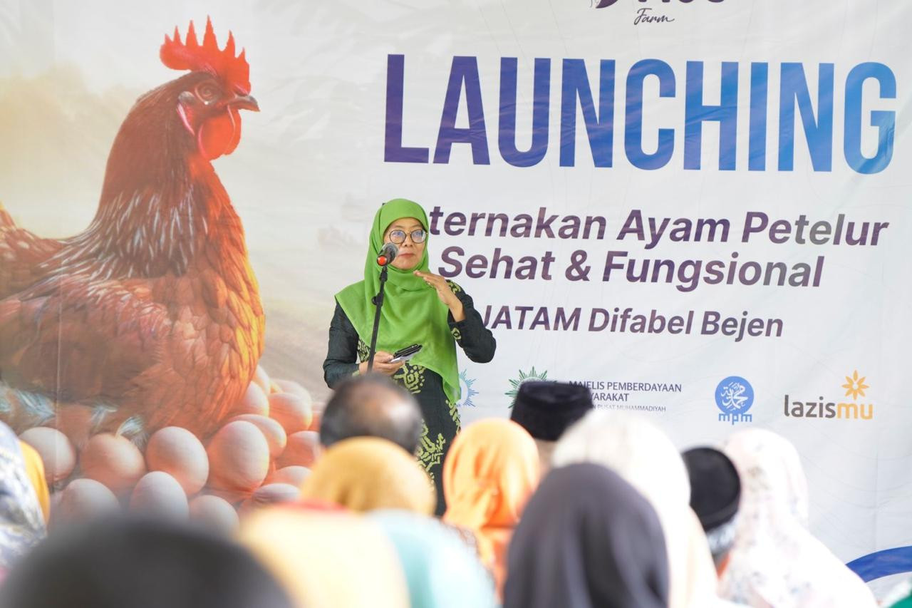 Peternakan Ayam Petelur Sehat “TelurMoe” Milik Muhammadiyah Resmi Diluncurkan
