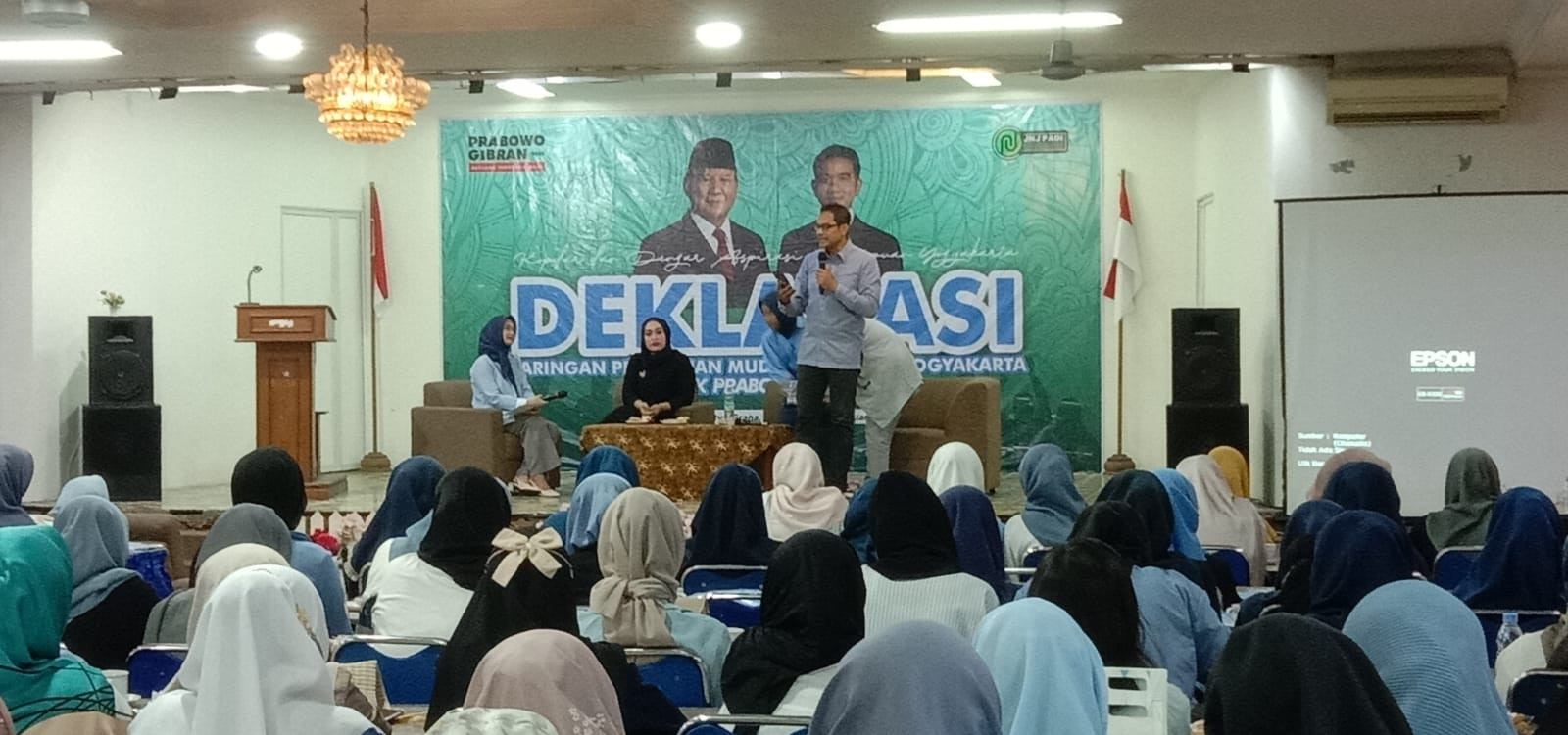 Dukungan Perempuan Muda Nahdliyin Diberikan Untuk Prabowo Gibran