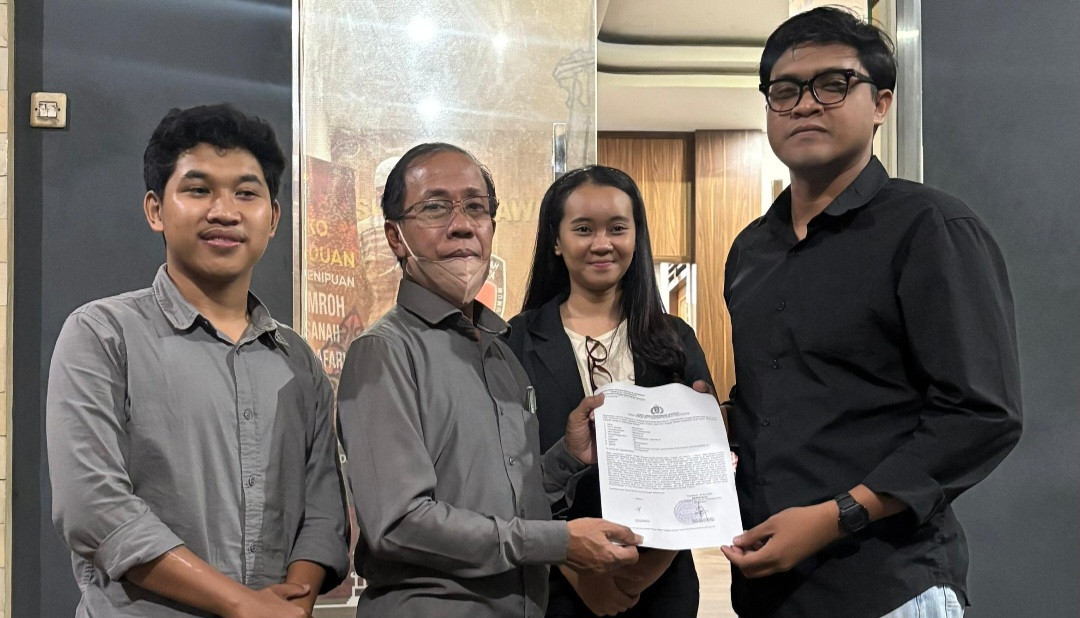 Kasus Mbah Tupon, Bibit Rustamto Didampingi Tim Posko Pemgaduan dan Pembelaan Hukum Mafia Tanah Jogja, Resmi Laporkan Triono