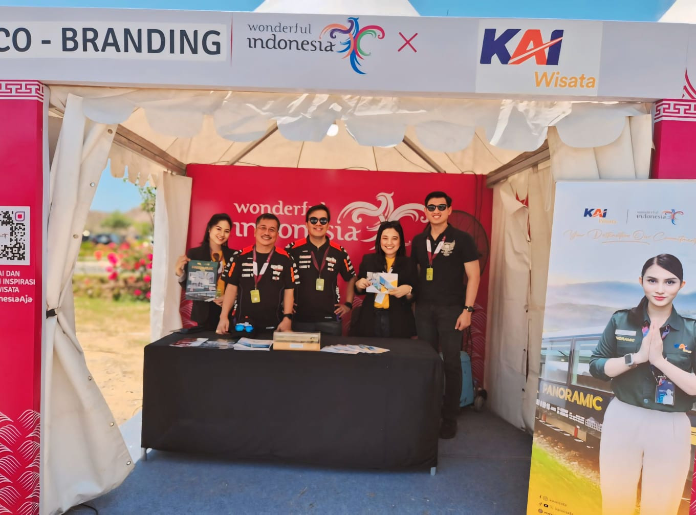 KAI WISATA MENDUKUNG PARIWISATA DAN EKONOMI KREATIF MELALUI SUMBAWA NUSANTARA FAIR 2024